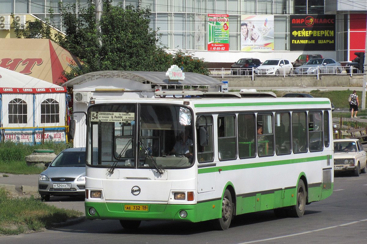 Penza region, LiAZ-5256.45 № АЕ 732 58