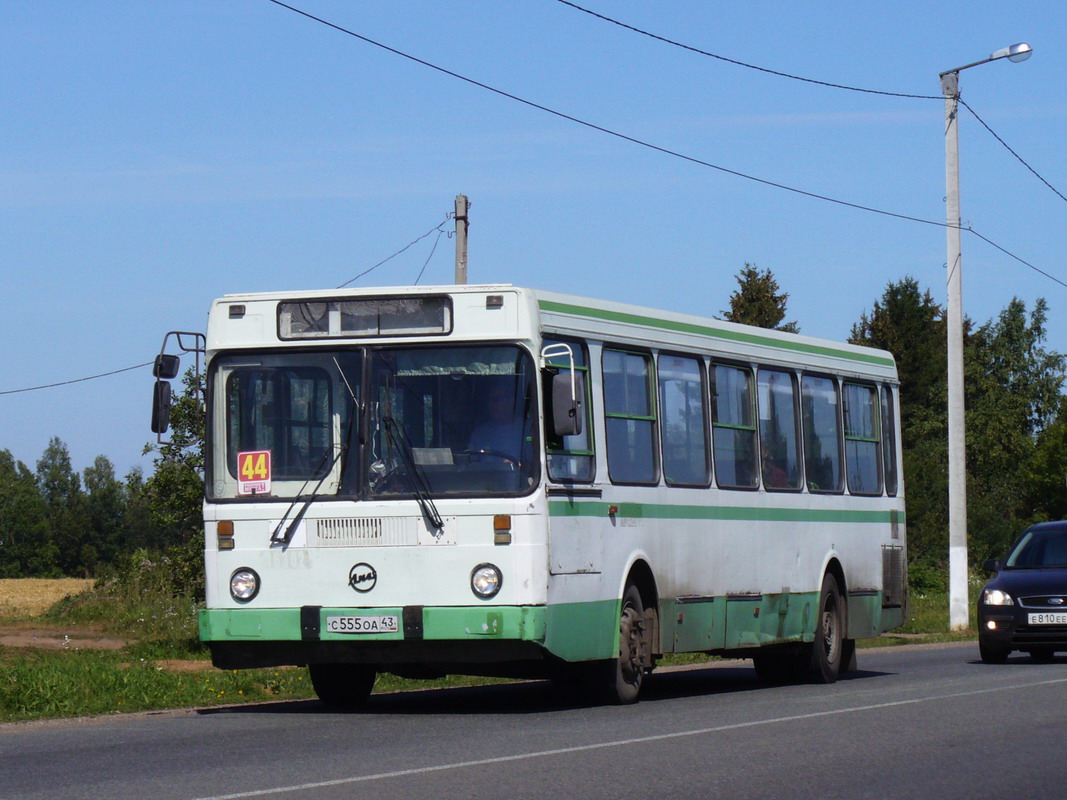 Kirov region, LiAZ-5256.25 č. С 555 ОА 43