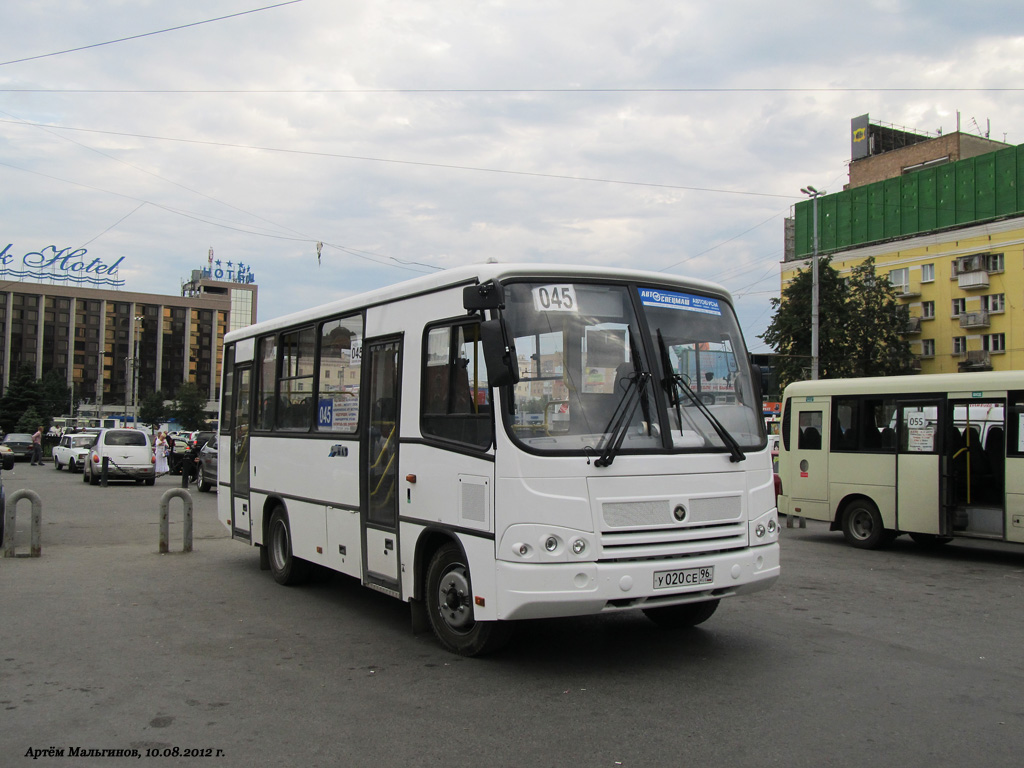 Свердловская область, ПАЗ-320402-05 № У 020 СЕ 96