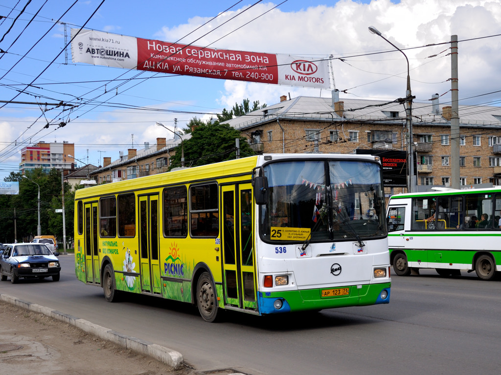 Тульская область, ЛиАЗ-5256.45 № 536