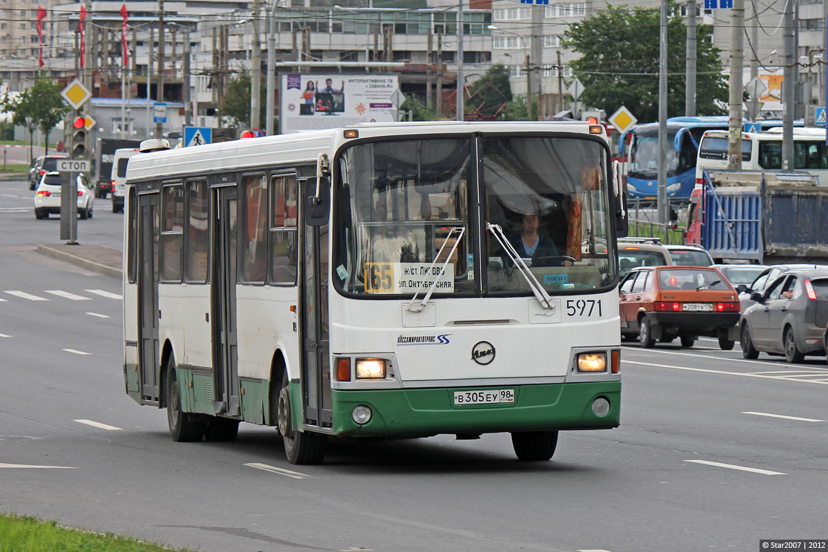 Санкт-Петербург, ЛиАЗ-5256.25 № 5971