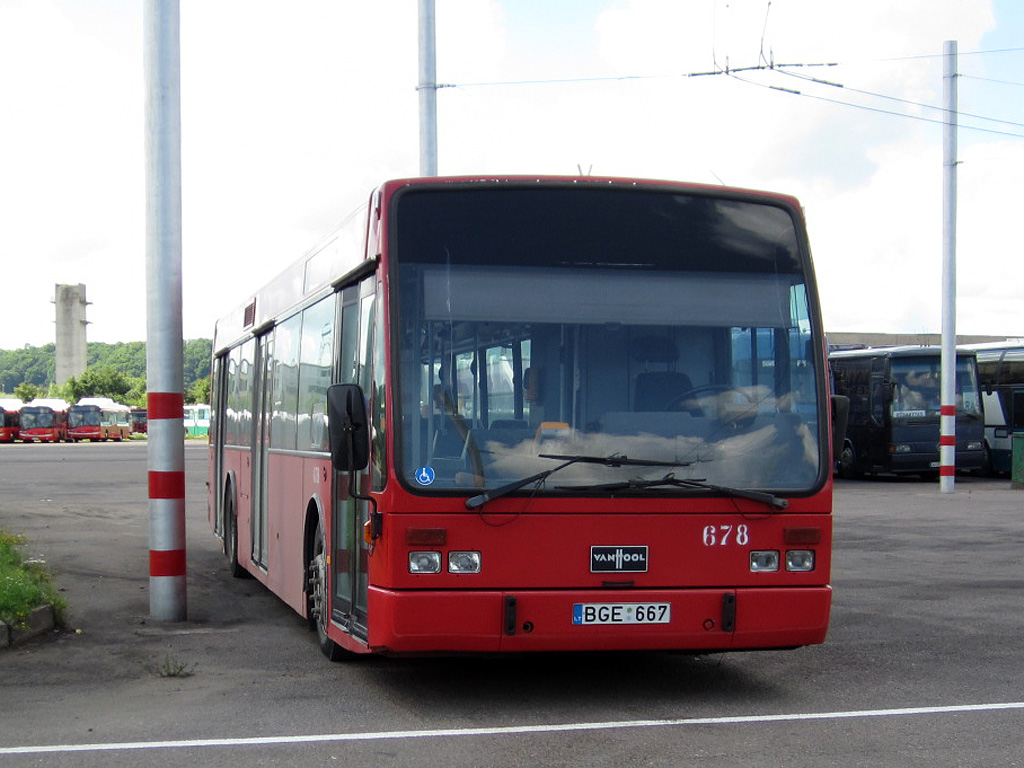 Литва, Van Hool A300 № 678