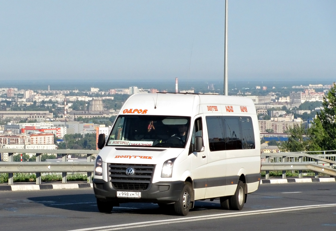 Нижегородская область, Volkswagen Crafter № Х 998 ХМ 52