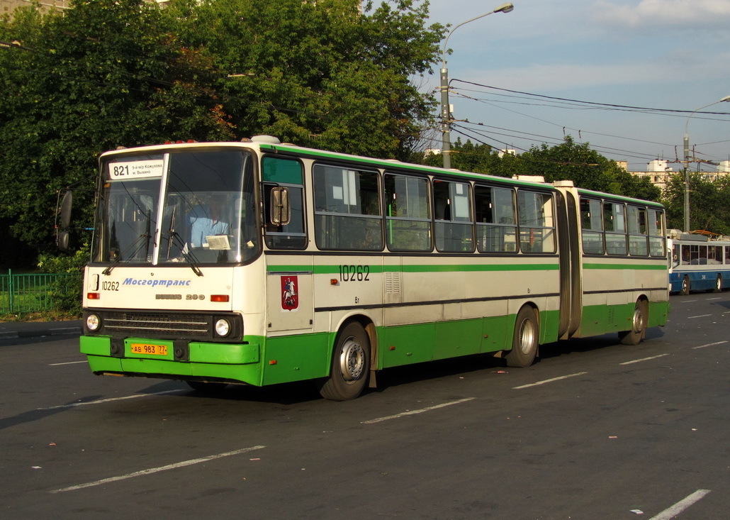 Москва, Ikarus 280.33M № 10262