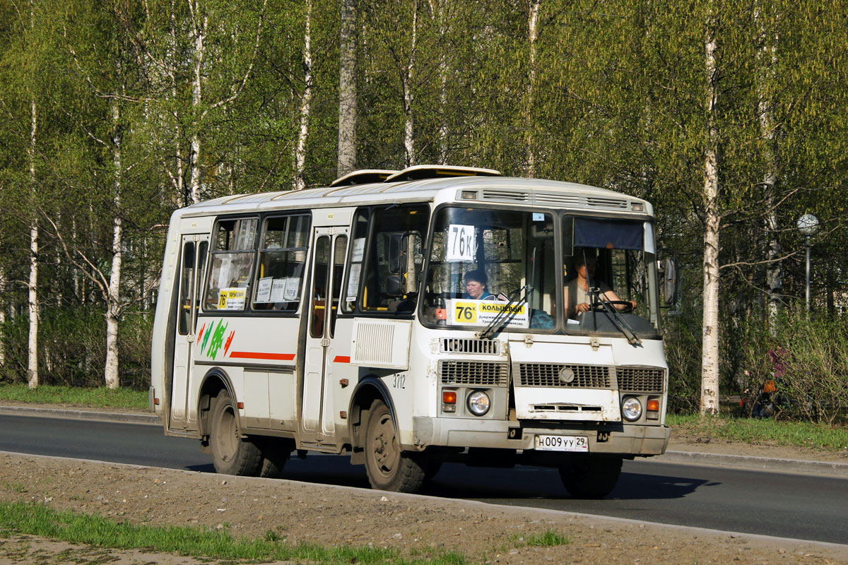 Архангельская область, ПАЗ-32054 № 3712