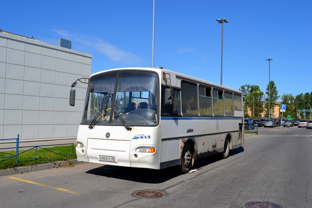 Санкт-Петербург, ПАЗ-4230-01 (2-2) № В 863 КТ 98