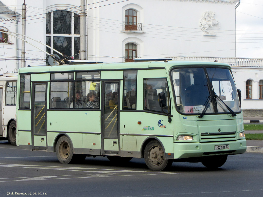 Новгородская область, ПАЗ-320401-01 № 148