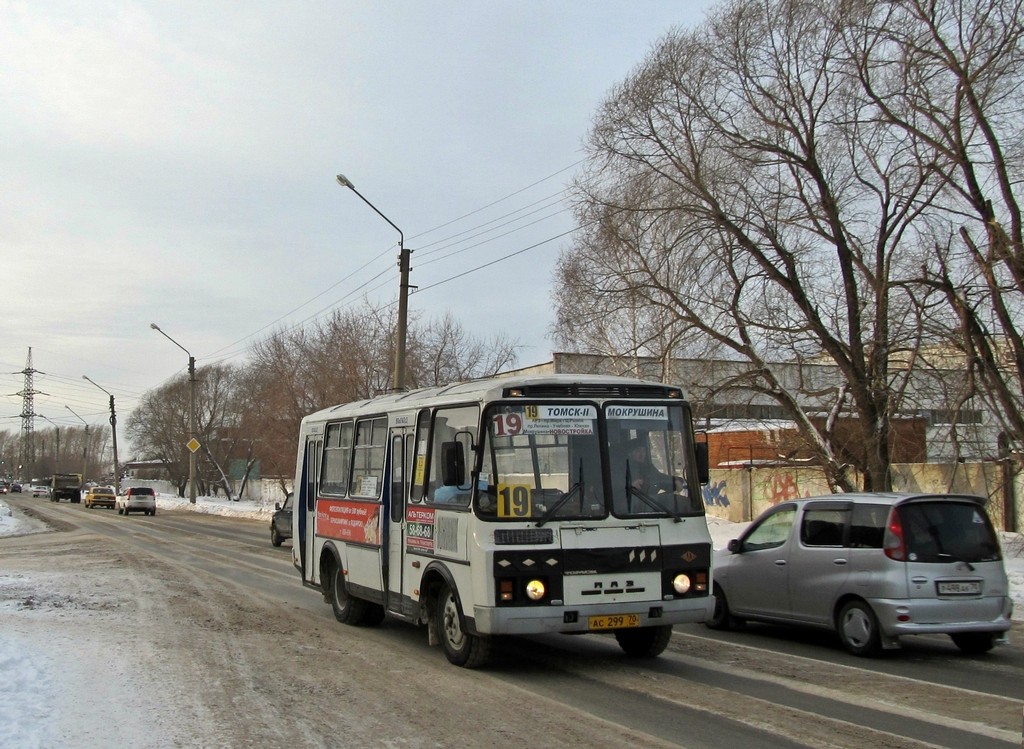 Томская область, ПАЗ-32051-110 № АС 299 70