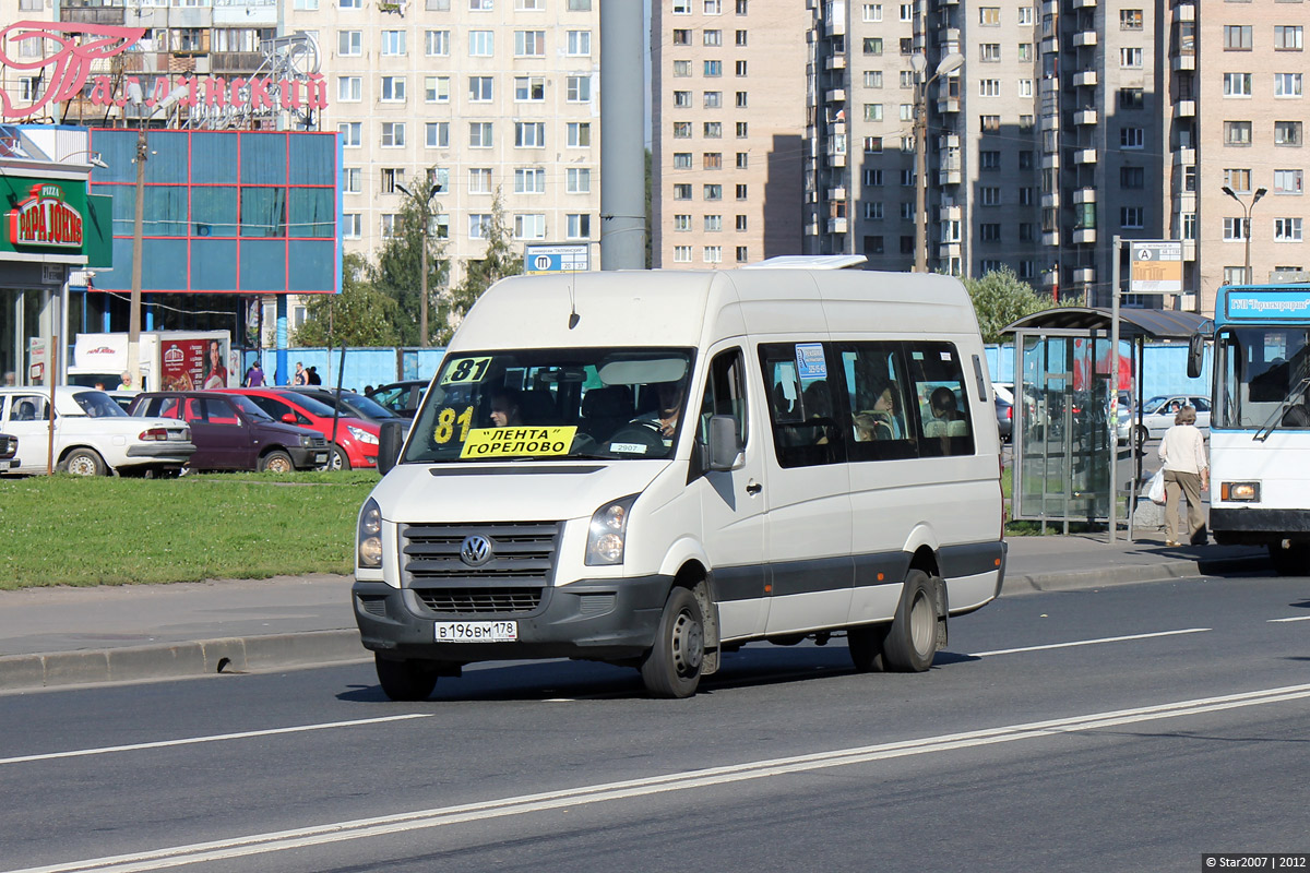 Санкт-Петербург, БТД-2219 (Volkswagen Crafter) № 2907