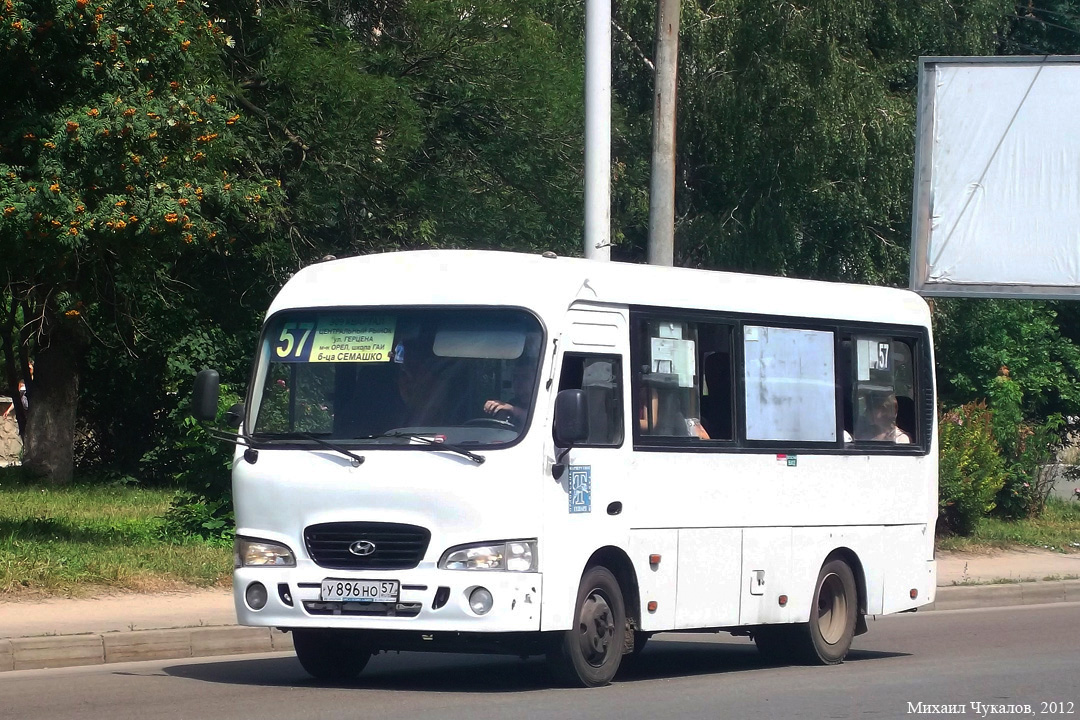 Орловская область, Hyundai County SWB C06 (ТагАЗ) № У 896 НО 57