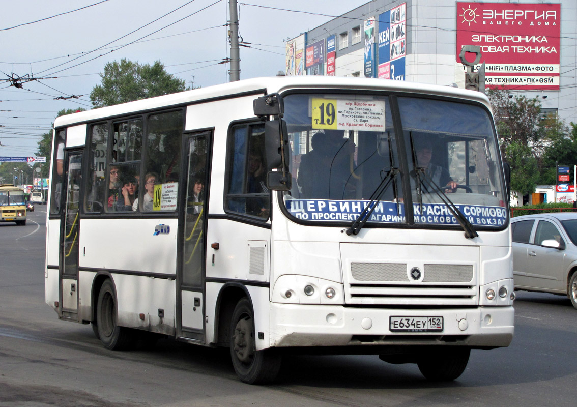 Нижегородская область, ПАЗ-320402-03 № Е 634 ЕУ 152