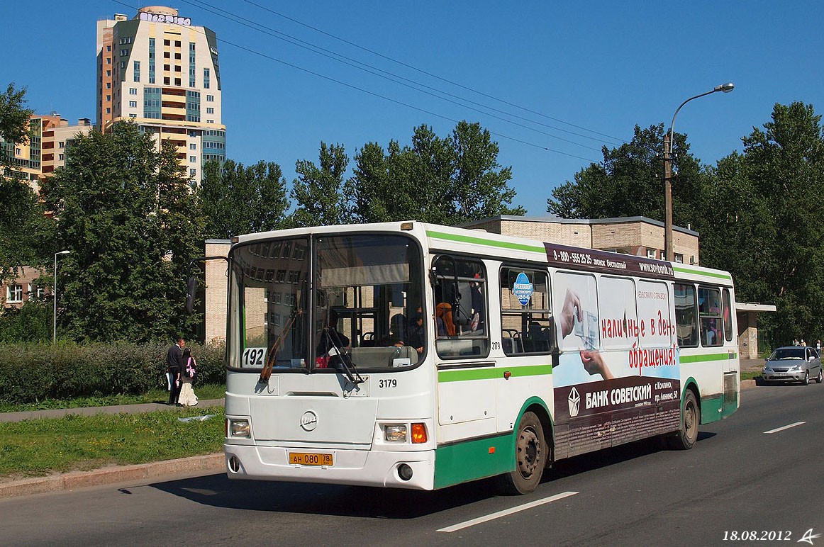 Санкт-Петербург, ЛиАЗ-5256.26 № 3179