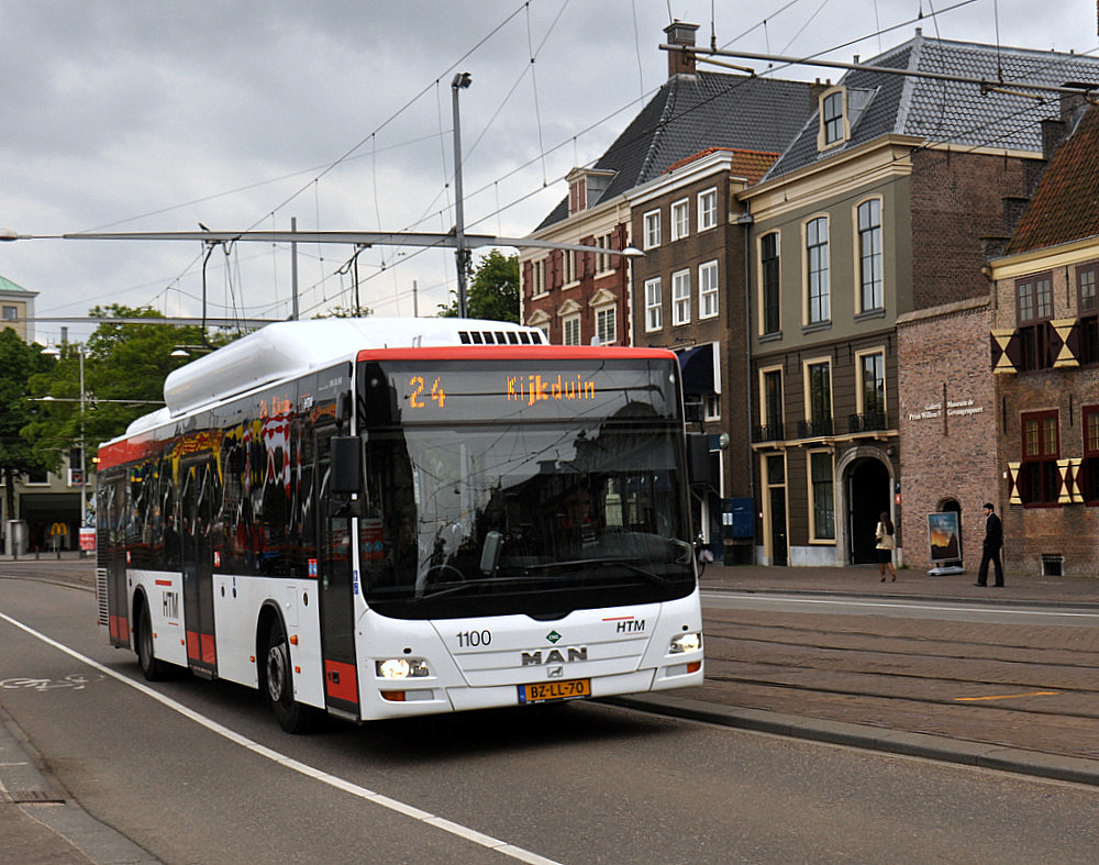 Ολλανδία, MAN A21 Lion's City NL273 CNG # 1100