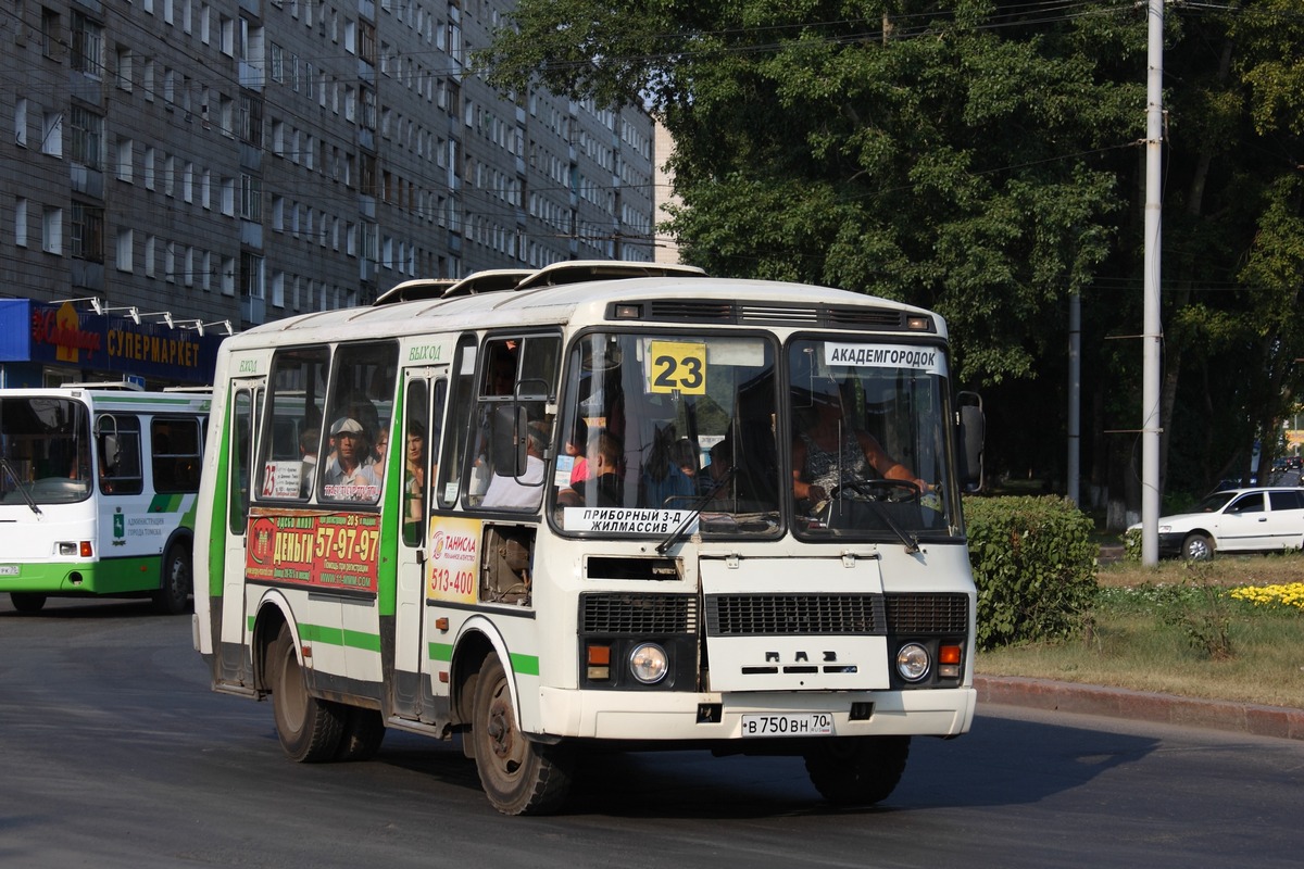 Томская область, ПАЗ-32051-110 № В 750 ВН 70