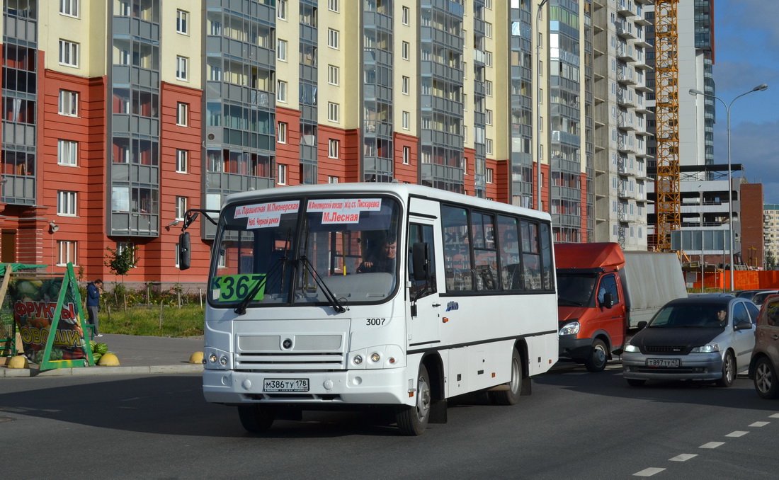Санкт-Петербург, ПАЗ-320402-05 № 3007