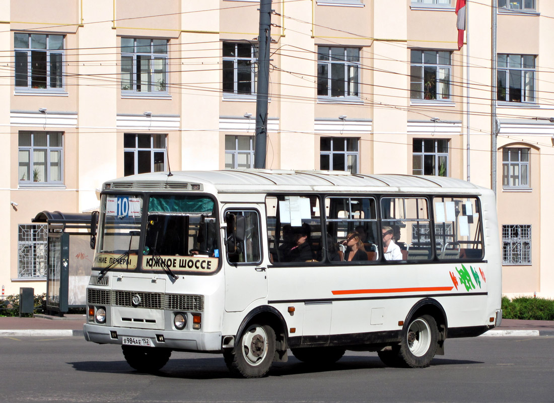 Нижегородская область, ПАЗ-32054 № В 984 АЕ 152