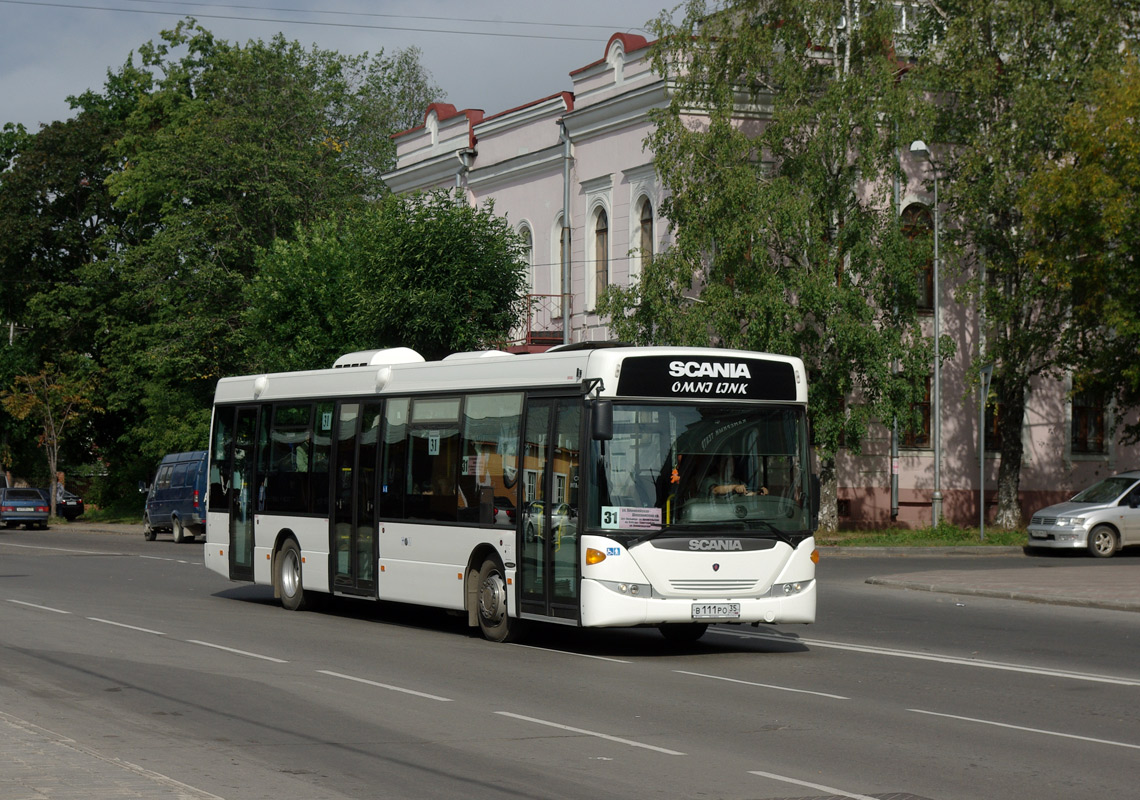 Вологодская область, Scania OmniLink II (Скания-Питер) № В 111 РО 35