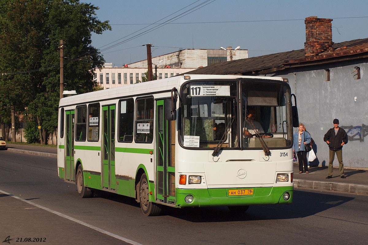 Санкт-Петербург, ЛиАЗ-5256.26 № 3154