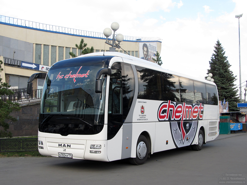 Челябинская область, MAN R07 Lion's Coach RHC444 № А 702 АА 174