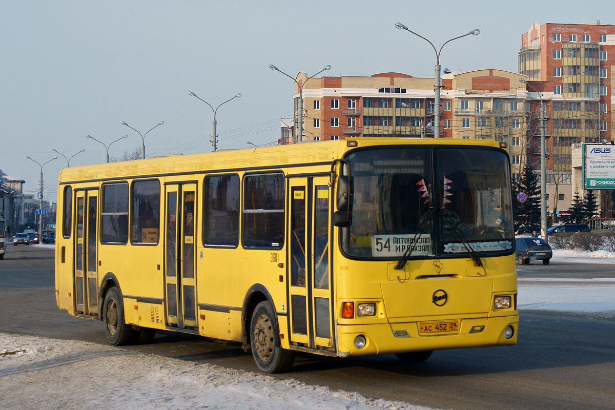 Архангельская область, ЛиАЗ-5256.36 № 3604