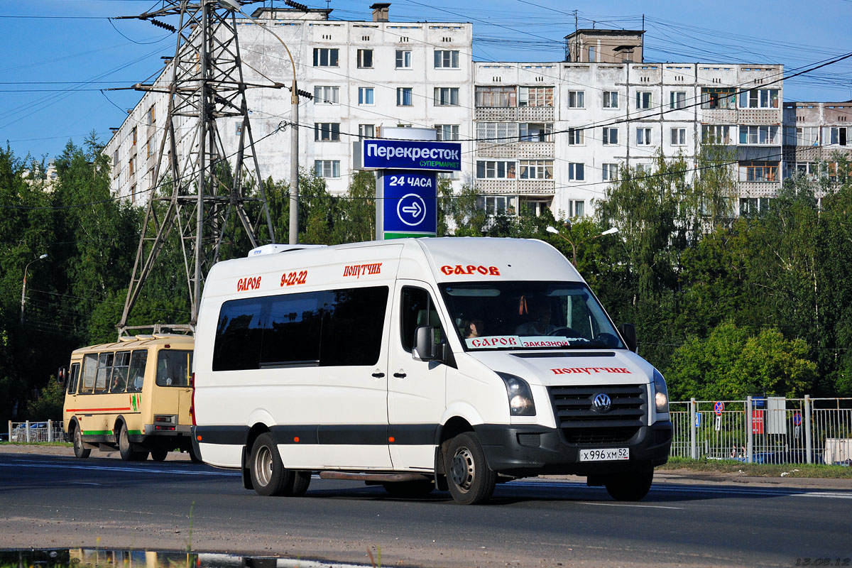 Нижегородская область, Volkswagen Crafter № Х 996 ХМ 52 — Фото — Автобусный  транспорт