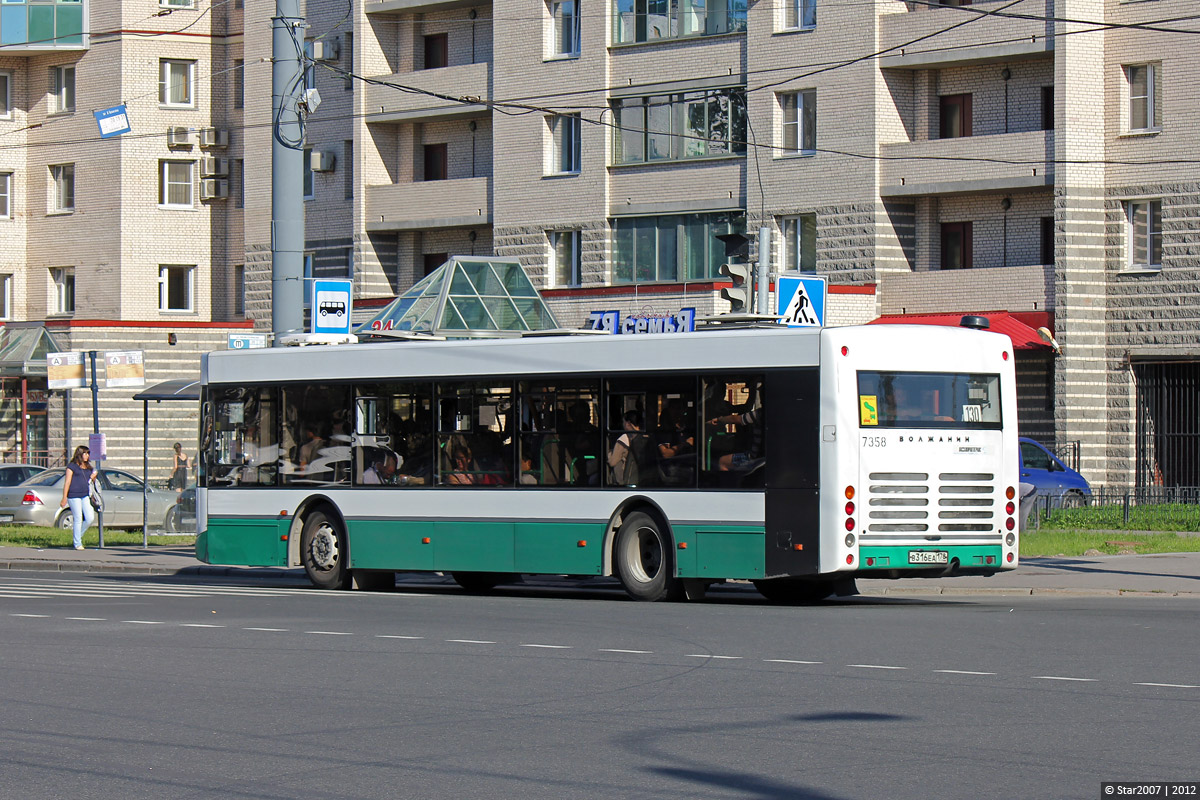 Санкт-Петербург, Волжанин-5270-20-06 "СитиРитм-12" № 7358