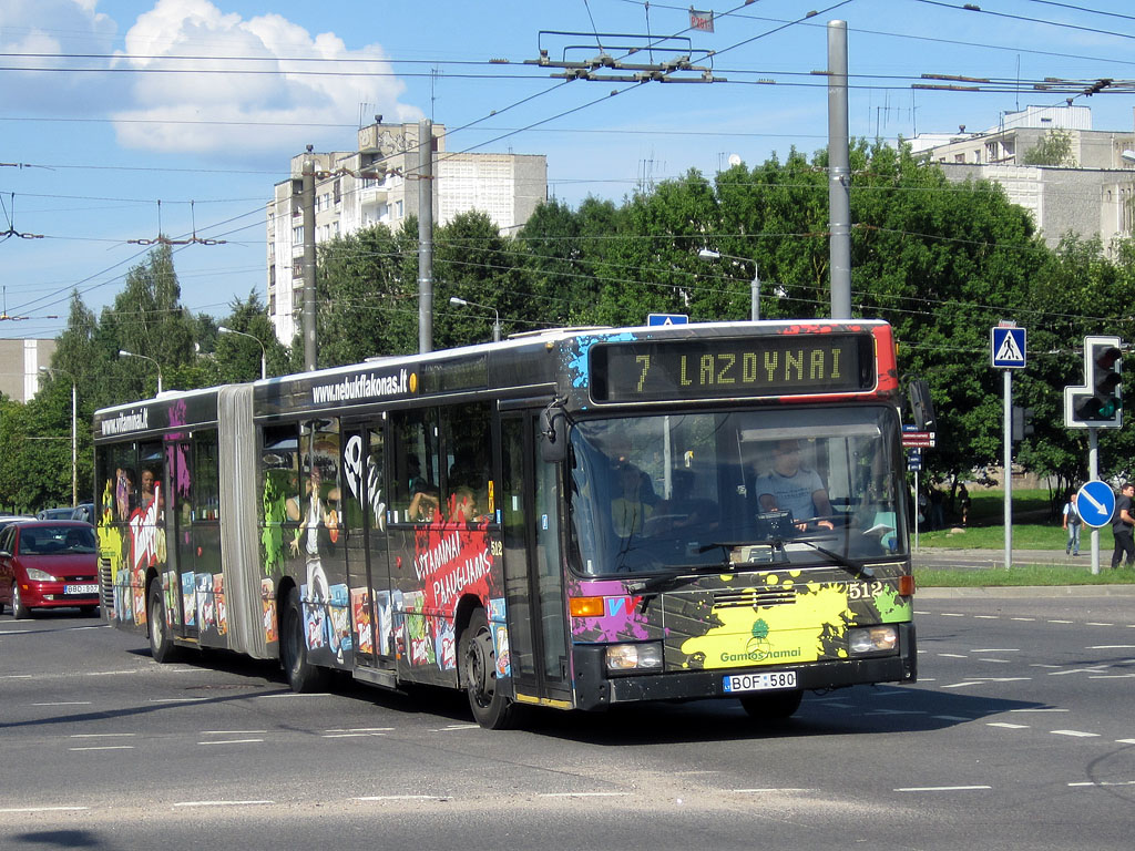 Литва, Mercedes-Benz O405GN № 512