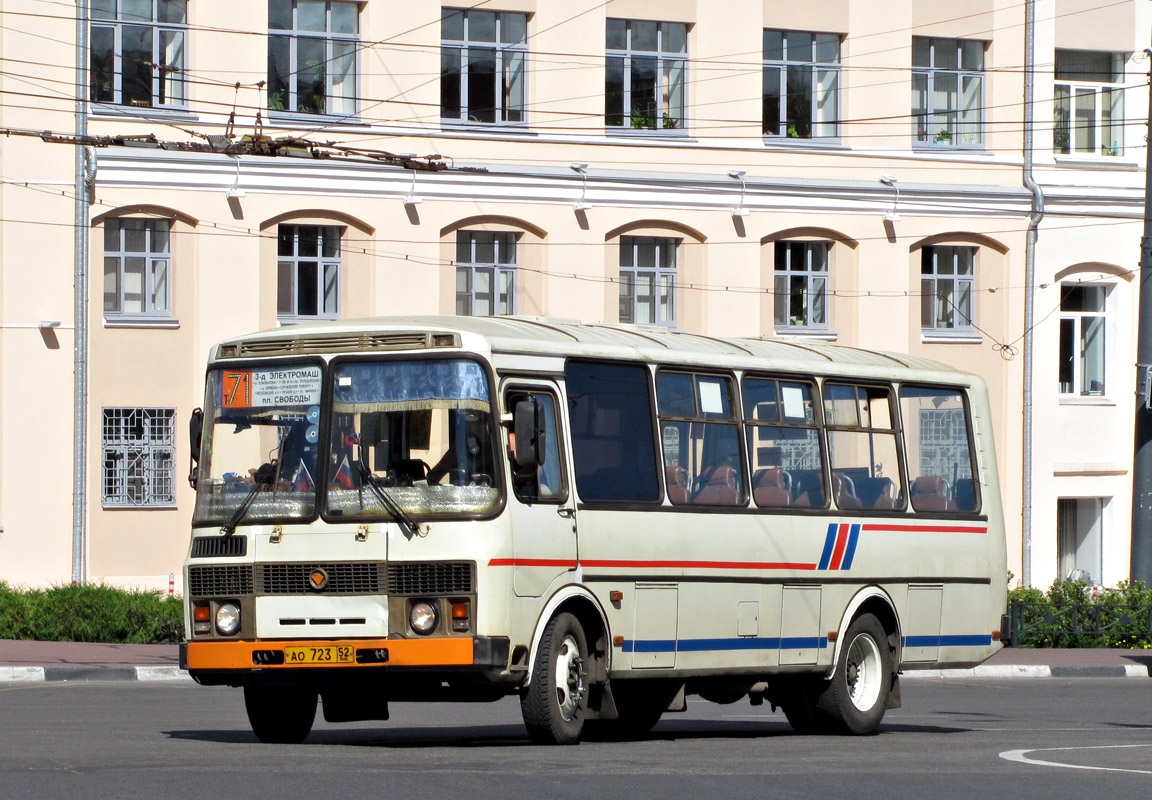 Нижегородская область, ПАЗ-4234 № АО 723 52