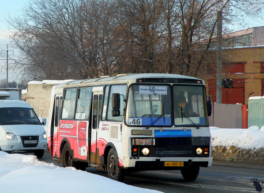 Нижегородская область, ПАЗ-32054 № АН 450 52