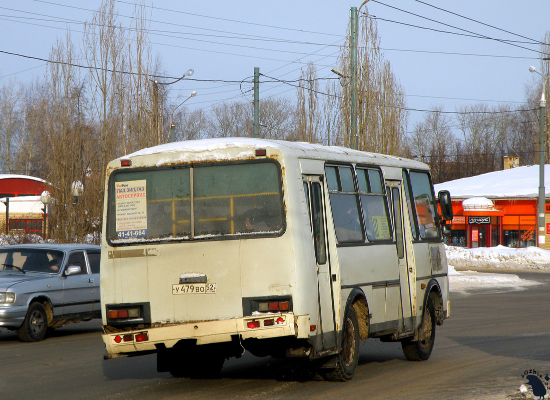 Нижегородская область, ПАЗ-32054 № У 479 ВО 52