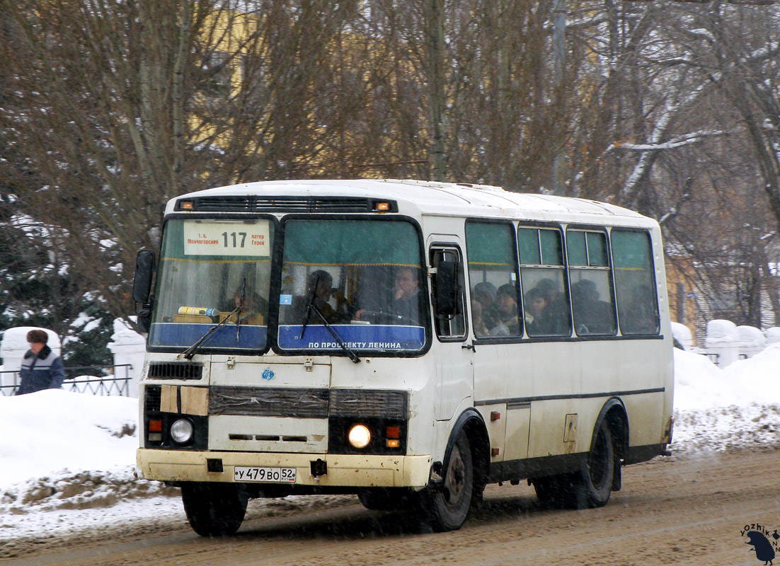 Нижегородская область, ПАЗ-32054 № У 479 ВО 52