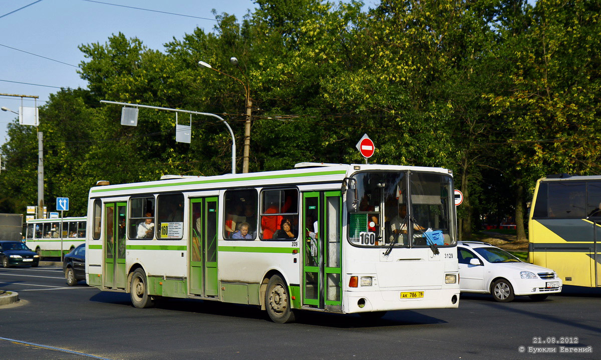 Санкт-Петербург, ЛиАЗ-5256.25 № 3129