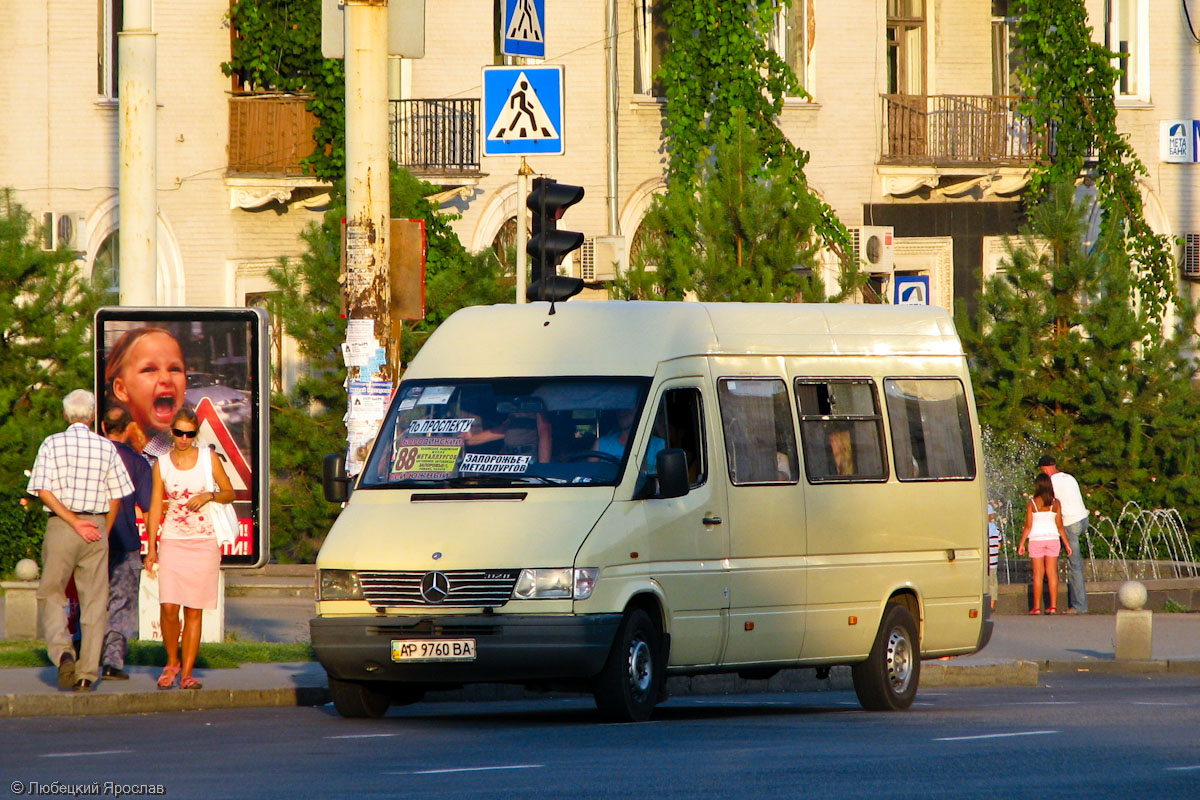 Запорожская область, Mercedes-Benz Sprinter W903 312D № AP 9760 BA