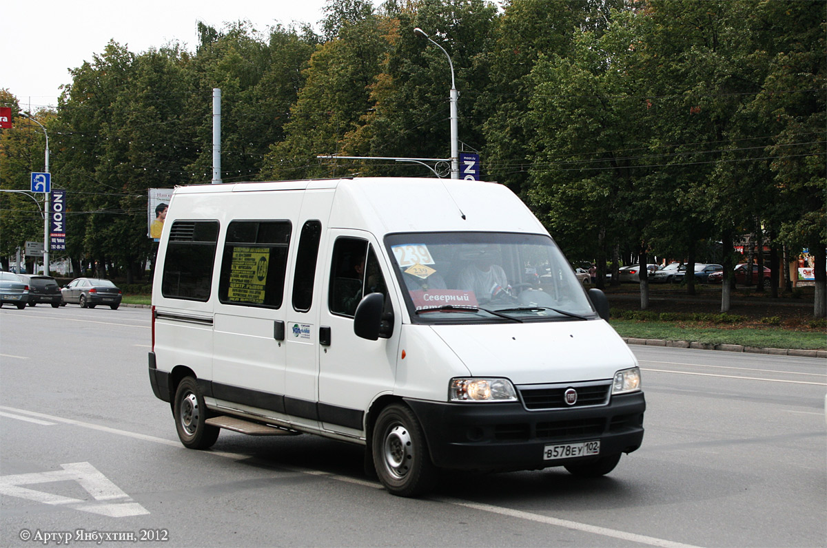 Башкортостан, FIAT Ducato 244 [RUS] № В 578 ЕУ 102