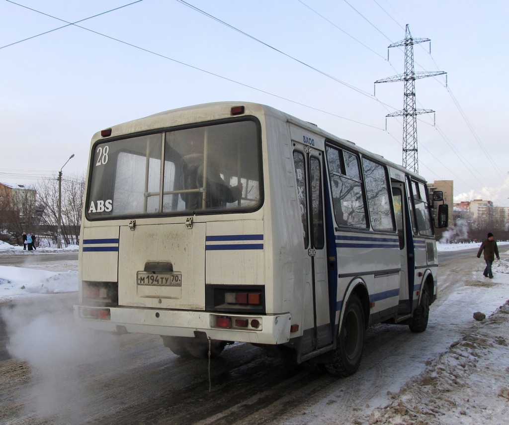 Томская область, ПАЗ-32054 № М 194 ТУ 70