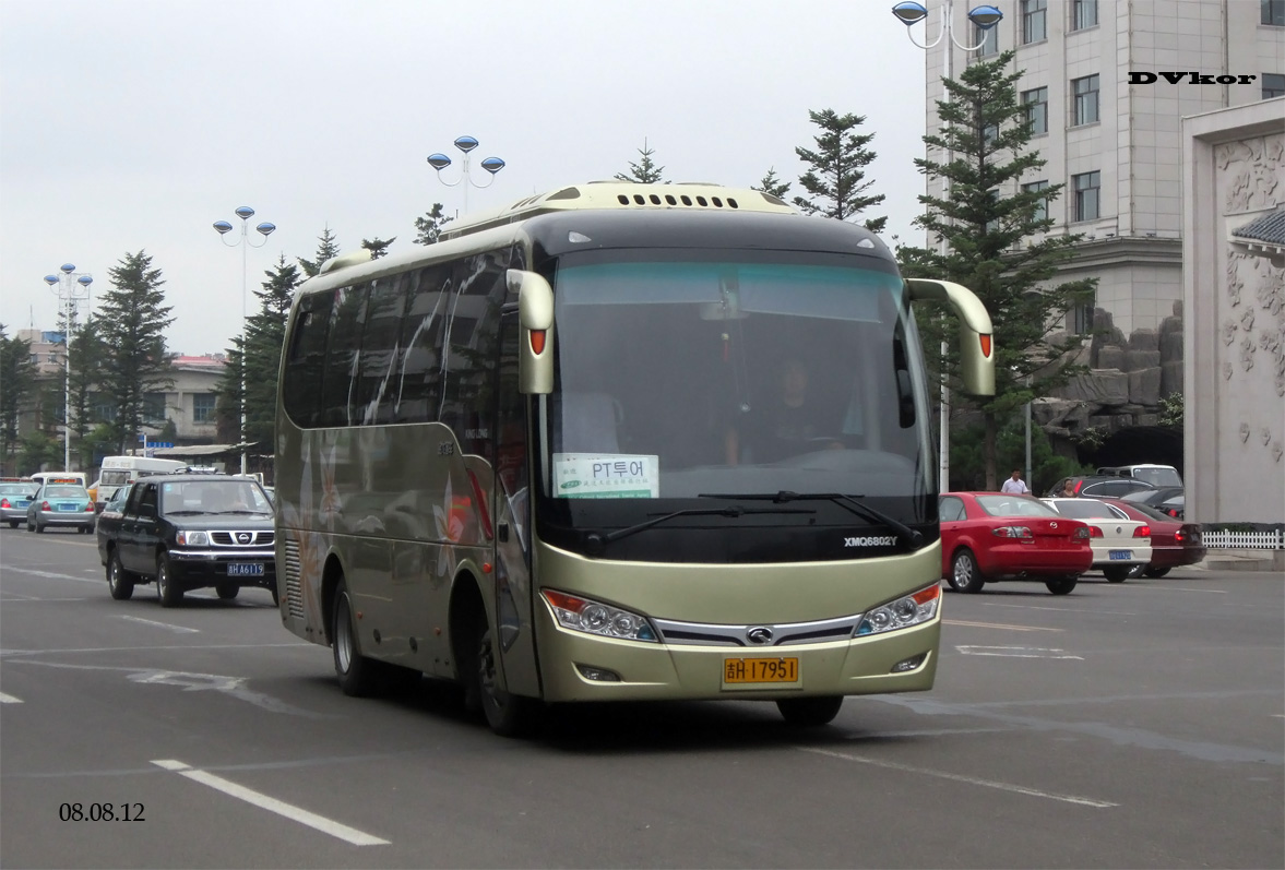 Китай, King Long XMQ6802Y № 吉H 17951