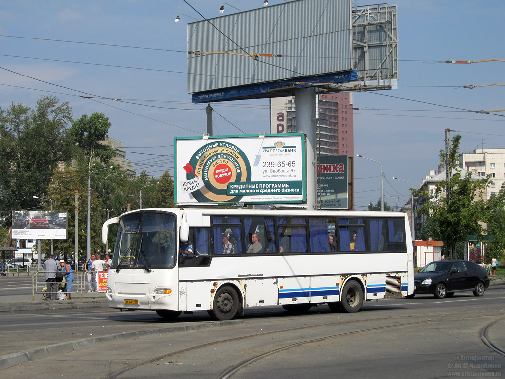 Chelyabinsk region, KAvZ-4238-00 # АТ 621 74