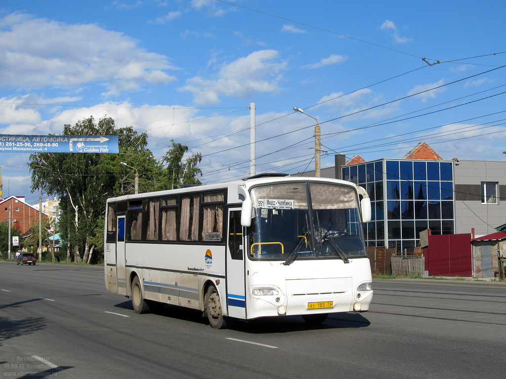 Челябинская область, КАвЗ-4238-00 № АУ 185 74