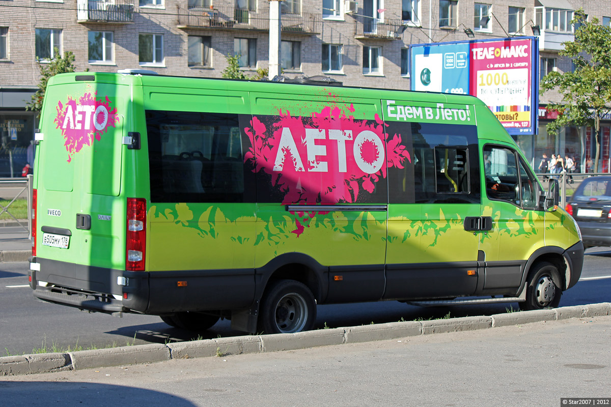 Санкт-Петербург, Нижегородец-2227UT (IVECO Daily) № В 505 МУ 178