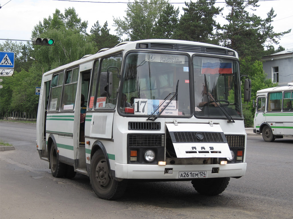 Красноярский край, ПАЗ-32054 № А 261 ЕМ 124