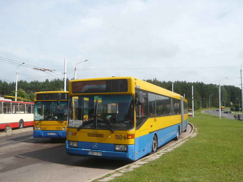 Литва, Mercedes-Benz O405G № 524