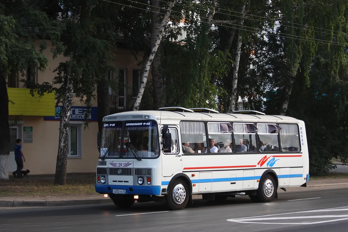 Томская область, ПАЗ-4234-05 № О 202 УА 70