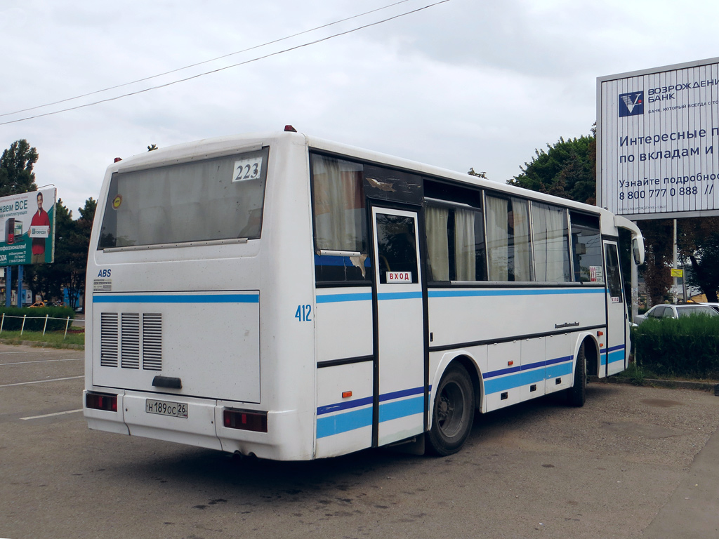 Stavropol Krai, PAZ-4230-01 (1-1) (KAvZ) Nr. 412