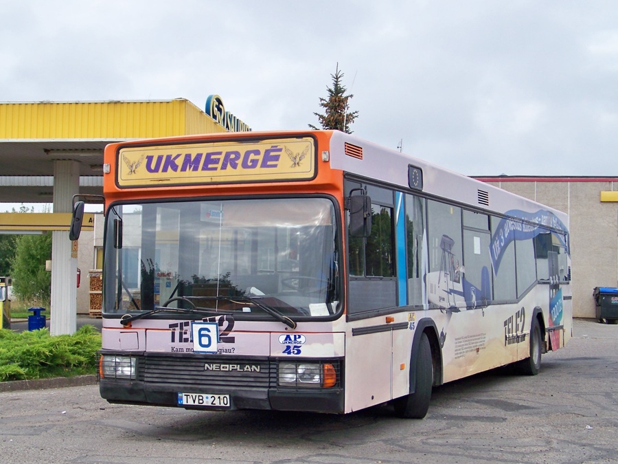 Литва, Neoplan N4014NF № 45