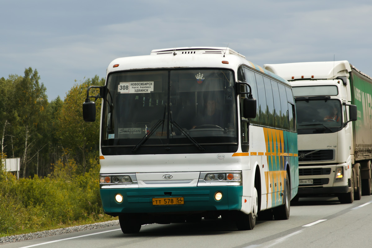 Новосибирская область, Hyundai AeroQueen Hi-Class № 4250