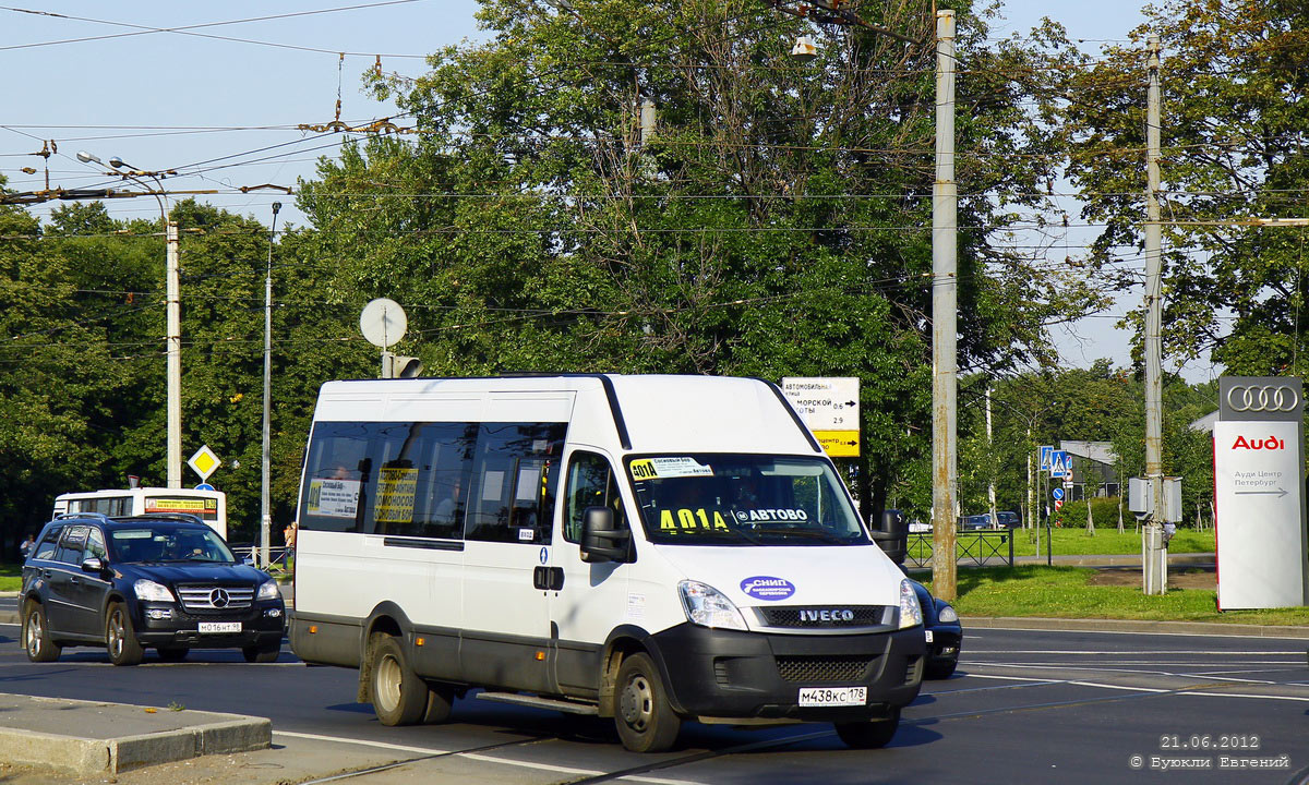 Санкт-Петербург, Нижегородец-2227UT (IVECO Daily) № М 438 КС 178