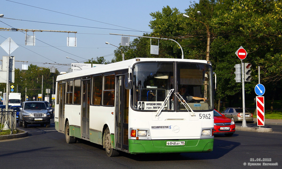 Санкт-Петербург, ЛиАЗ-5256.25 № 5962