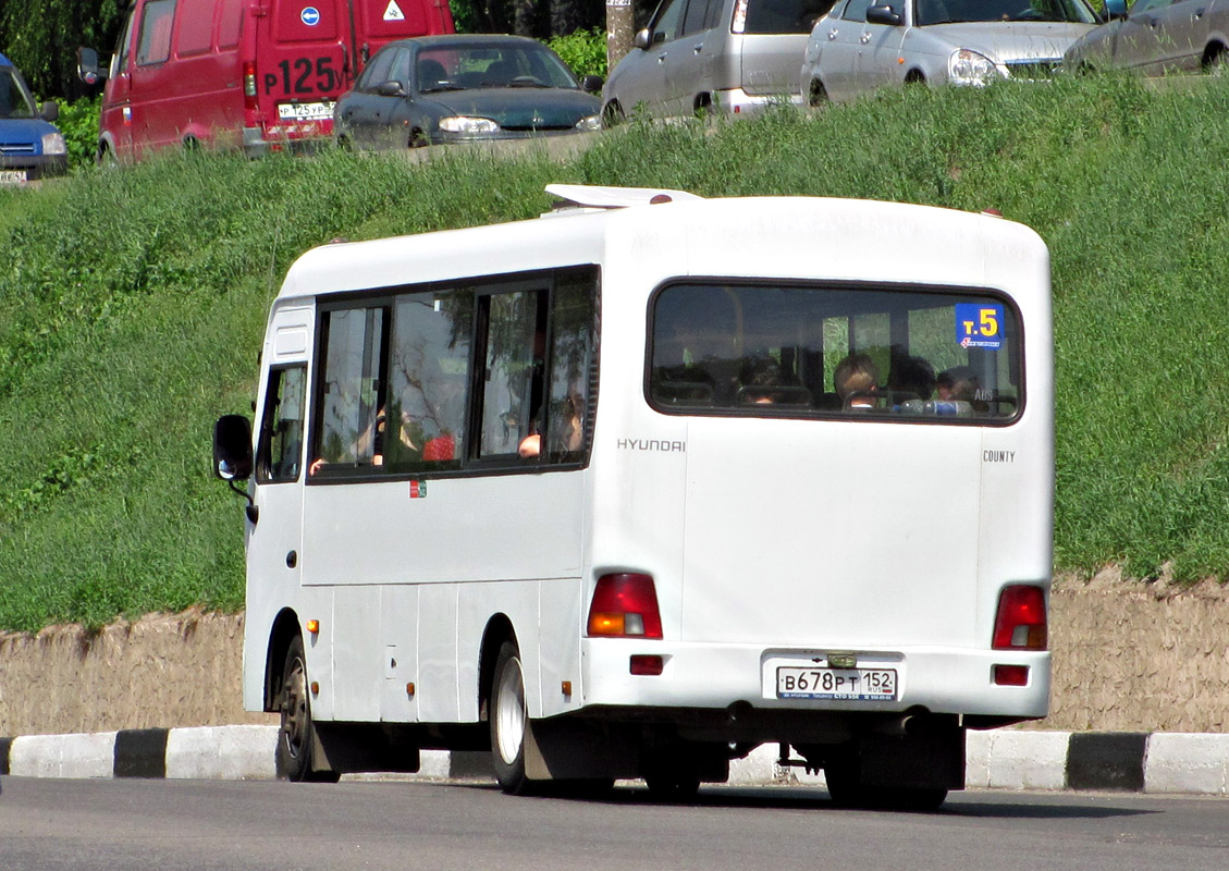 Нижегородская область, Hyundai County LWB (ТагАЗ) № В 678 РТ 152