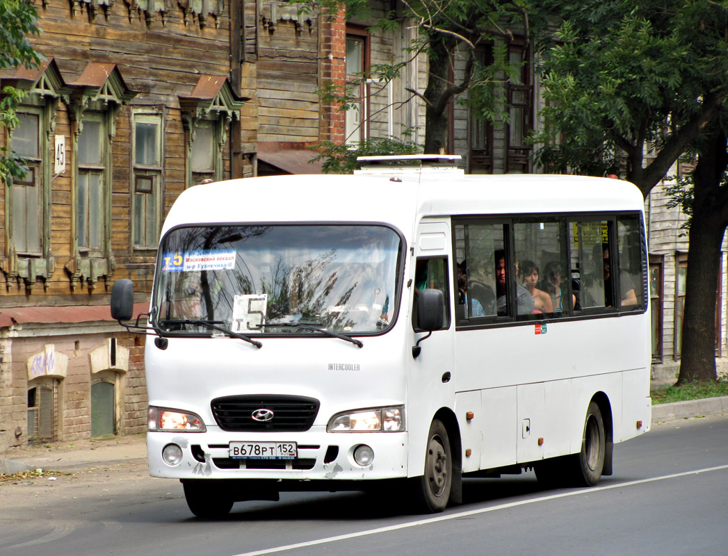 Нижегородская область, Hyundai County LWB (ТагАЗ) № В 678 РТ 152