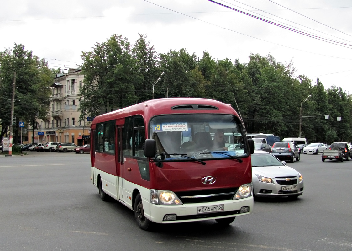 Нижегородская область, Hyundai County Kuzbass № К 045 НР 152